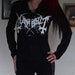 MAYHEM Girls Zip Up Hoodie Black Metal Shirt