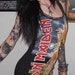 Iron Maiden Studded Mini Dress