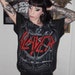 Slayer Girls Slouch Tee Shirt