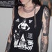 Ilsa She Wolf Of The SS Girls Slub Tunic Tank Top