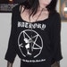 Bathory Girls Pentagram Drape Sleeve Slouch Top