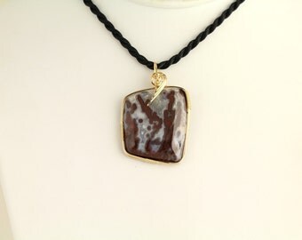 Paul Bunyan Agate Pendant. Listing 84145075