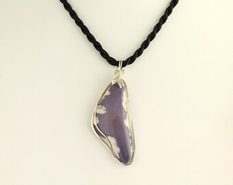 Burro Creek Agate Pendant. Listing 84729749