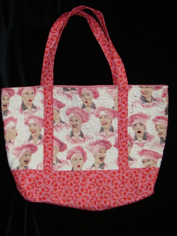 i love lucy tote bag