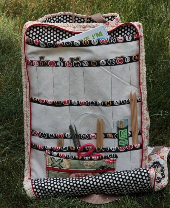 Pattern for Knitting Needle Caddy Unique Design Carry it All