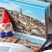 gnome figurine sculpture the travelling dwarf inspired by Amèlie Poulain