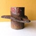 Red Spread - Red Rustic Metal Industrial Votive Holder - Rustic Home Decor