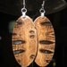 Most Unsual Lightweight Banksia Cone And Resin Earrings
