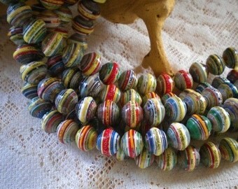 Big Round Paper Beads