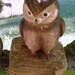 Owl Figurine Porcelain Music Box Beautiful Dreamer Vintage Gorham
