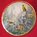 Lenox Golden Splendor Collector Plate Gold Goldfinch Bird 1992 Flower Porcelain Rare