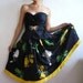 reserved for IBUK JAQUELINE French Vintage Party Dress frem CANNES