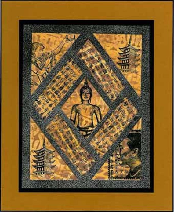 Tibetan BUDDHA CLiNG RuBBer STamP for by cherrypieartstamps