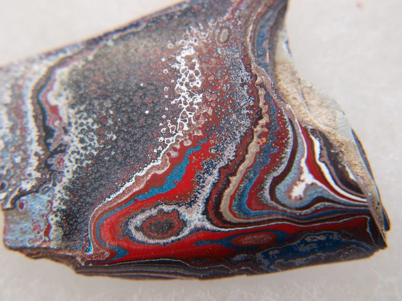 sale-sale-Fordite rough Detroit Agate Recycled art piece