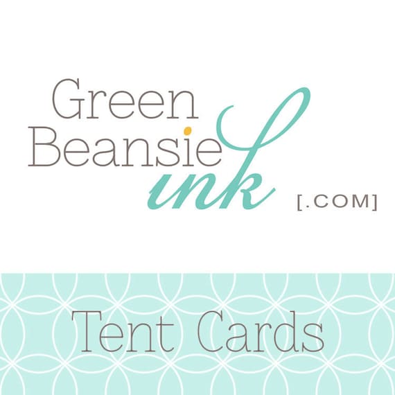 Tent Cards for any Package Design Il_570xn