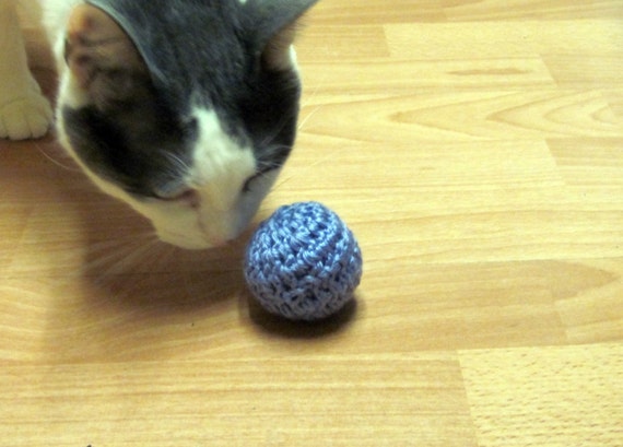 cat crinkle ball