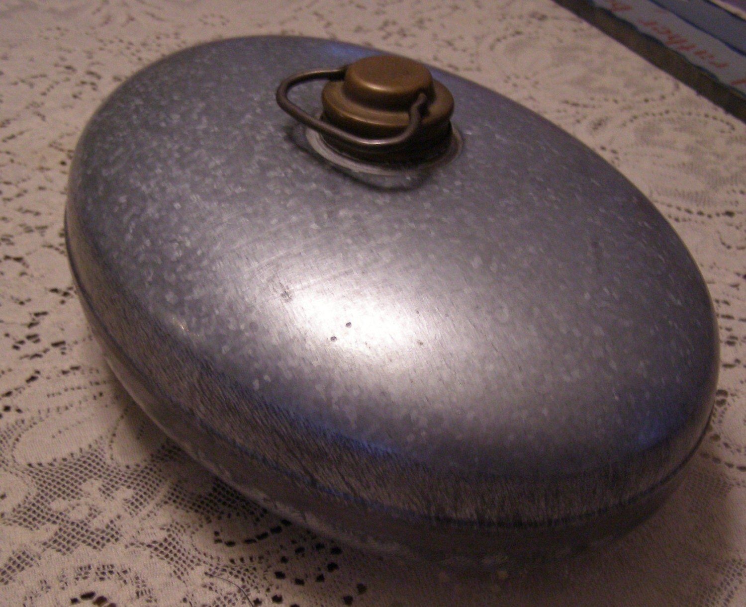 SALE Unusual VINTAGE GERMAN HOT WATER BOTTLE Old by AnniFanni