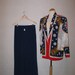 Red White and Blue / Nautical Blazer / Wide Leg Pants / Women / XL / XXL / Plus Size