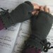 PDF Knitting Pattern Fingerless Gloves - The Piano Gloves