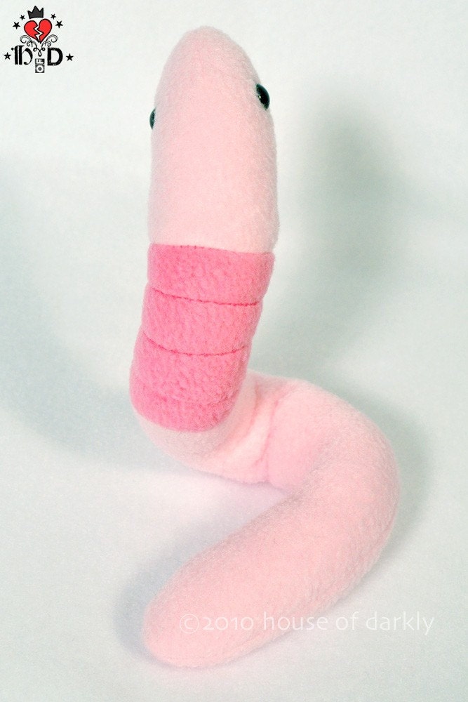 earthworm plush