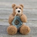 Needle Felted Bear - Crocheting