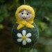 Needle Felted Matryoshka Doll Ornament