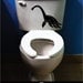 Nessy - Loch Ness Monster - Funny sticker for your toilet - vinyl decal - Throne Stickz