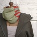 Reversible Cowl with Hidden Pocket - Neckwarmer - Tube Scarf