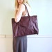 Croc Embossed Vintage 80s Giant Vegan Leather Briefcase Laptop Tote Bag