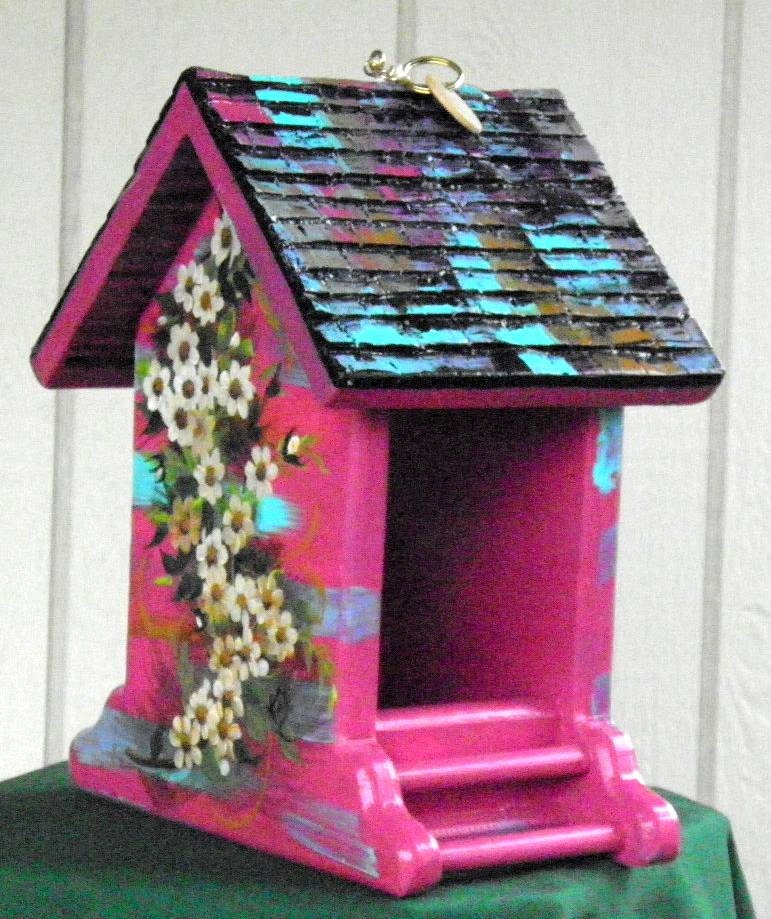 Rose Bird Feeder