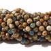 Aqua Terra Jasper 6 mm Gemstone Round Beads 1 strand