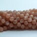 Moonstone 6 mm Round Gemstone Beads Full Strand 15.5 inches