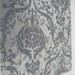 Gray Blossom Steel Memo Dry Erase Magnet Board