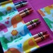 Coloring Wallet - Elephants on Parade by Timeless Treasures, Crayons and Paper Included