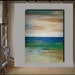 55x40 abstract landscape paintingon canvas by Elsisy. Title: Noon. Free US shipping