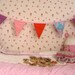 SALE 20% off CANDY BRIGHTS Banner Bunting Flag Amy Butler fabric Great for Nursery Girls Room Party or Celebration Photo prop Ready to ship
