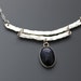Sterling Silver Necklace - Sodalite 'Double Klondike'