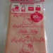 Large Sanrio Hello Kitty Transparent Baby Pink Lace Heart Ziplock Resealable Poly Bags - Pack Of 20