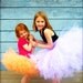 Fancy Fluff Petti-Tutu Pettiskirt Tutu. SEWN and Super FULL - Your choice of color and length