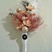 Peach and Coral Boutonniere