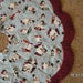 28 Inch Quilted Snowman Tree Skirt