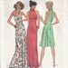 Vintage Simplicity 6510 Halter Dress Size 12 Bust 34