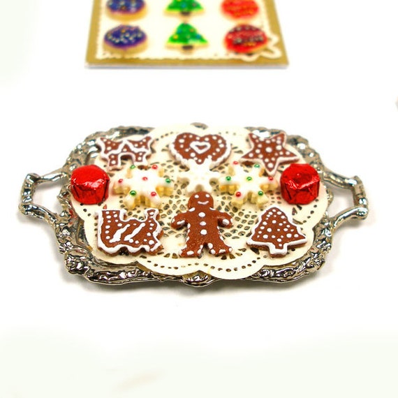 christmas gingerbread dollhouse miniature by dollhousekitchen christmas gingerbread dollhouse miniature by dollhousekitchen