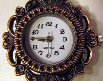 Copper Watch Face for Interchangeable Bracelet Watch Bands