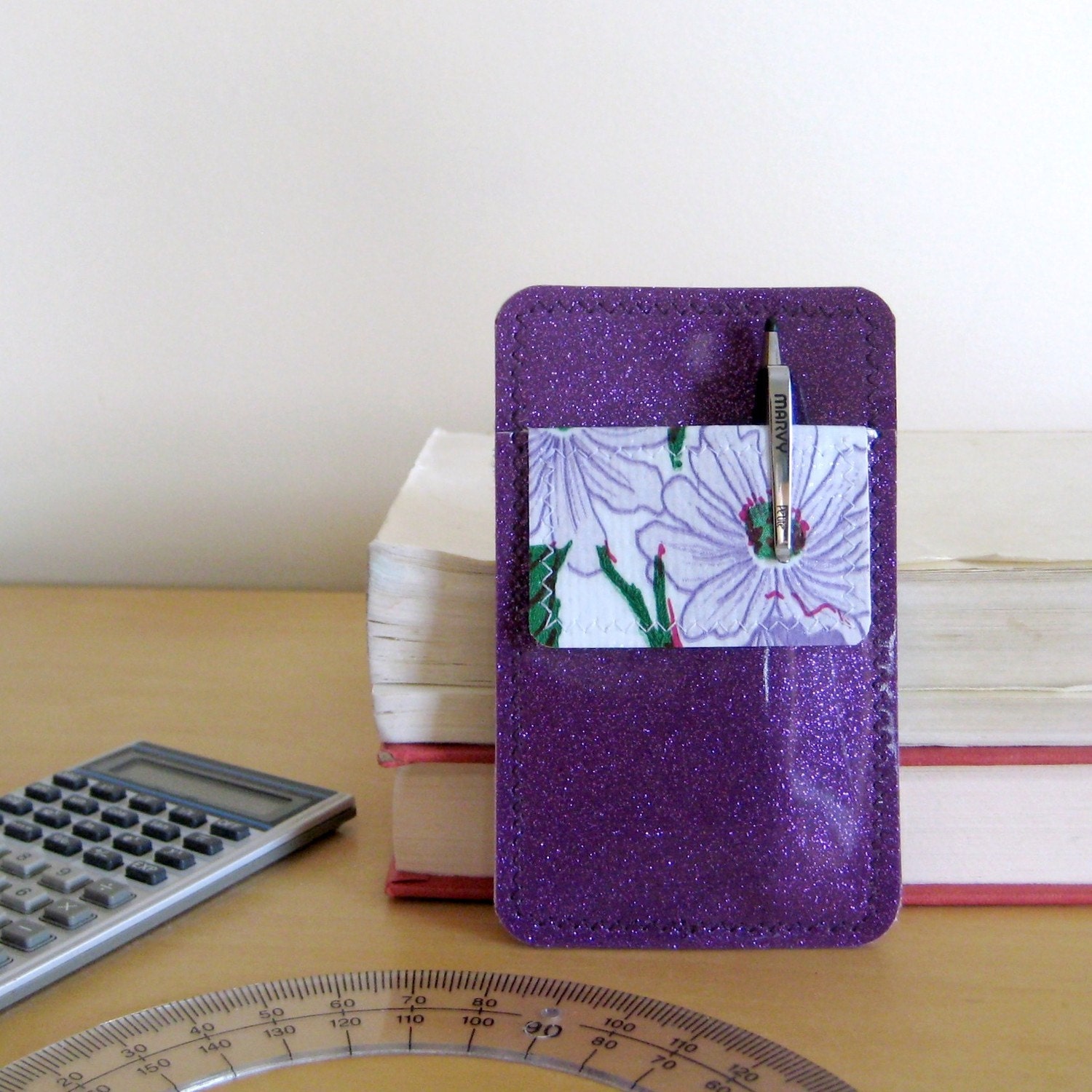 Mini Nerd Power Vinyl Pocket Protector and Business by annebvinyl