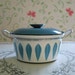 Catherineholm Blue Lotus Pattern Dutch Oven Pot Norway Catherine Holm Vintage