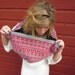 Red and Gray Fair Isle Eco Friendly Sweater Neck Warmer/Shawl/Hood/Cowl Scarf by MountainGirlClothing