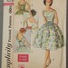 Vintage Simplicity Sewing Pattern 3426 Simple to make Sleeveless Square Neckline and 3 Different Backs Bust 36