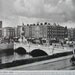 1898 Photography of Ireland - O'Connell Bridge Dublin - Antique Victorian Era Fine Art for Framing 100 Years Old