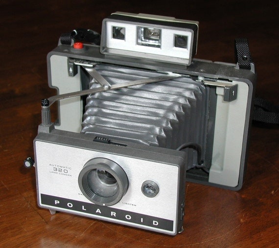 Polaroid 320 Land Camera Vintage Instant by SunsetSideVintage